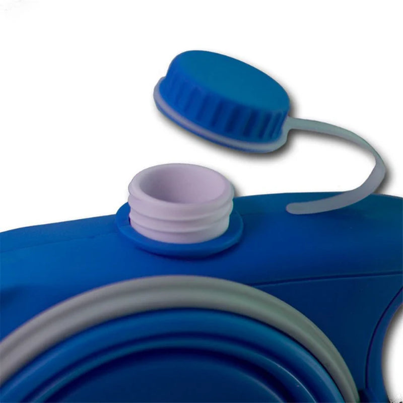 Durable Multi-Function Dog Leash with Built-In Water Bottle and Bowl