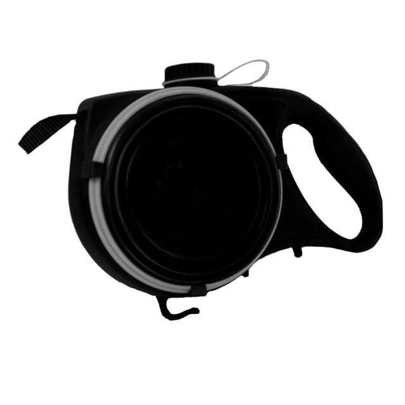 Durable Multi-Function Dog Leash with Built-In Water Bottle and Bowl